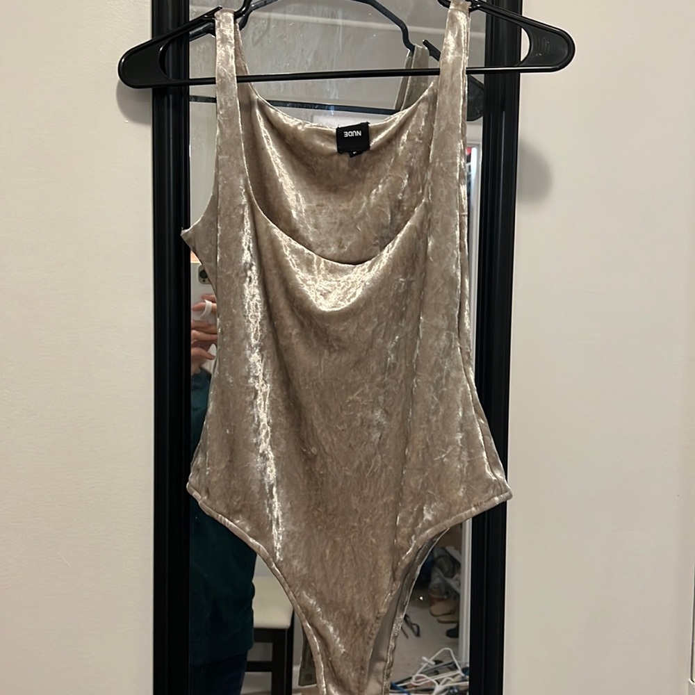 Velour bodysuit